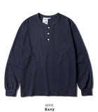 Stable Henley Neck Long Sleeve T-Shirt