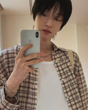 Nowell Seersucker Check Shirt