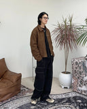 Root Double Knee Patch Work Pants