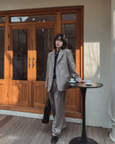 Woobin Two Tuck Wide Slacks