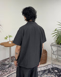 Die Two Pocket Nylon Shirt Jacket