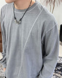 Dieter Pigment Cut Long Sleeve T-Shirt