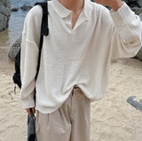 Summer Cool Boucle Collar Short Sleeve Long Ver
