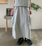 Chua Hood Vest Skirt