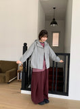 Nirubi Hood String Wind Jumper