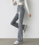 Straight Bootcut Span Denim Pants