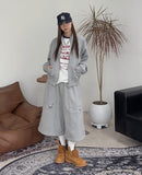 Berop D-ring Crop Zip-up