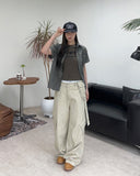 Luati Crop Check Shirt