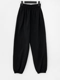 Rie Wrap Brushed Jogger Pants