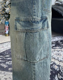Rodep Washing Cargo Denim Pants