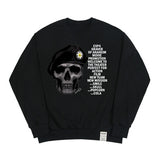 【Expend4bles X GRAVER】Skull Chart Sweatshirt