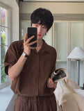 Solar Pleated Half Shirt