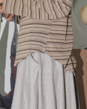 Petz Stripe Half Burton Long Sleeve T-Shirt