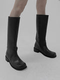 1124 Basic Long Boots (4 cm)