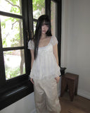 Lanelle Flower Sleeveless Blouse