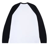 Dot Heart Raglan Long Sleeve T-Shirt