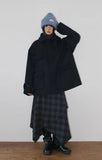 [BELT SET] FLOW PLAID CHECK SKIRT