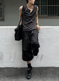 Urban henley neck sleeveless