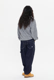 SHINING LOGO KNIT HOODIE