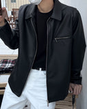 Simple by Basic Leather jacket