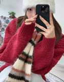 Loop Angora Fur Beanie