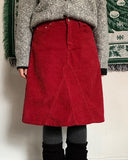 Benid Corduroy Midi Skirt
