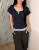 Muro Button Short Sleeve T-shirt