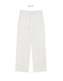 Weaven Linen Semi-Wide Slacks