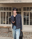 Luire Tweed Crop Jacket