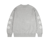Elbow 3 Line Flower Sweatshirt