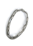 Beta layered chain bracelet
