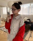 Hensy Check Long Sleeve Shirt