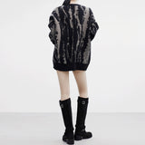 ZMIC Crack Oversized Fit Knitwear