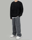 Card corduroy pants