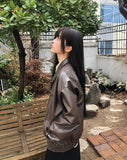 Kbon Overfit Leather Jumper