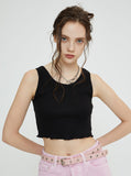 Crop Sleeveless