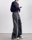 Saint Black Curve Wide Denim