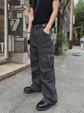 Aki Studded Parachute Cargo Pants