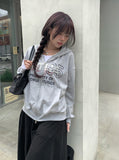 Corti 95 Lettering Loose Fit Hood Zip-Up