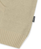BASIC LOGO OMBRE KNIT HOODIE