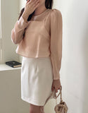 Royble Bustier Chiffon Blouse