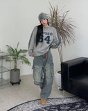 Elifer Pigment Patch Sweatshirt