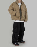 String padded cargo pants