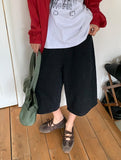 [unisex] Hachi Boyfit Bermuda Denim Pants