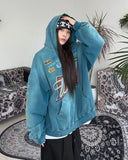 Bird Dyeing Box Hoodie