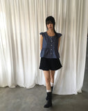 Siwa Dot Frill Blouse