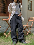 Mel Stripe Overfit Cotton Shirt
