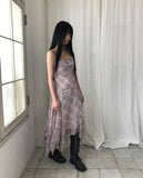 Kyuren Check Sleeveless Long One Piece