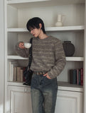 Core Brush Stripe Knit