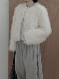 Coteo Crop Fur Jacket